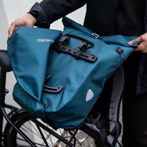 2-in-1 Radruckscke | Fahrradtasche und Rucksack vereint
